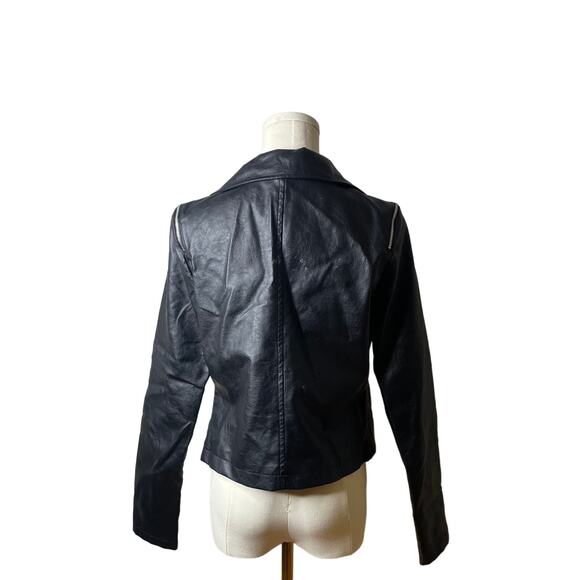 Windsor Faux Leather Moto Jacket - Size Small - Picture 7 of 9